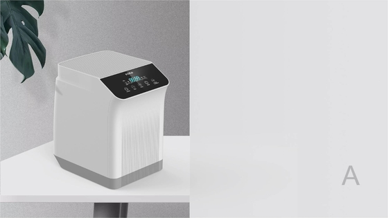 Домашний уборщик воздуха Hepa трубопровода PM2.5 и очиститель воздуха фильтра углерода с цифровым дисплеем